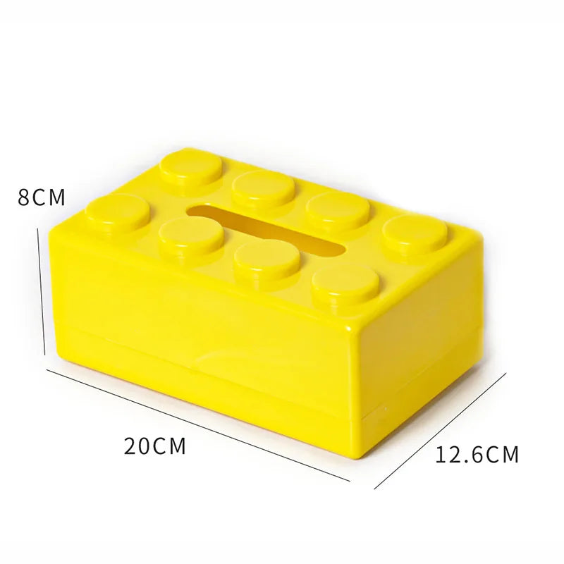 Block-Style Tissue Storage Box