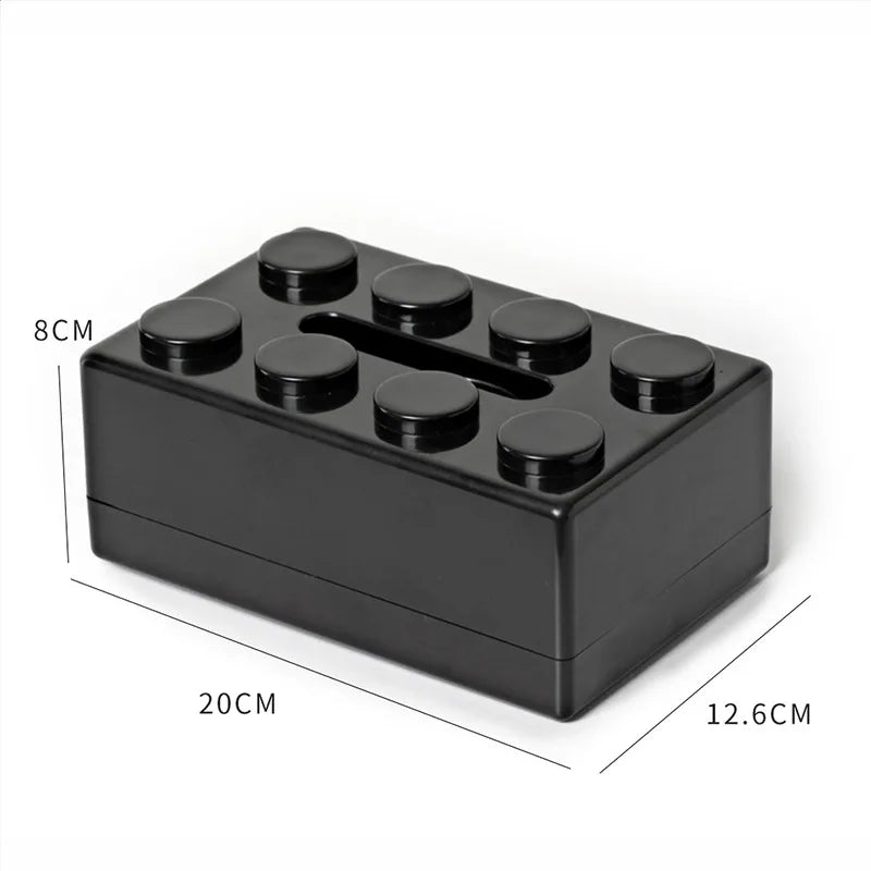 Block-Style Tissue Storage Box