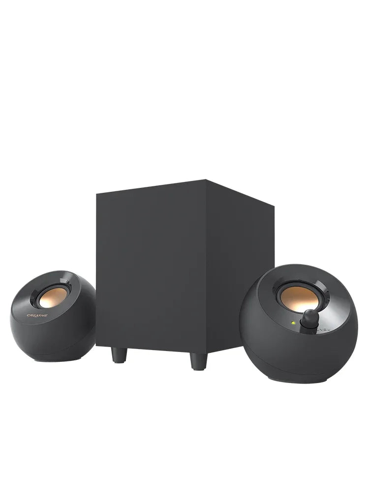Creative Pebble Plus 2.0 Speaker 3d Surround Usb Wired Mini Speaker Notebook Accessory for Computer Desktop Pc Gamer Man Gifts