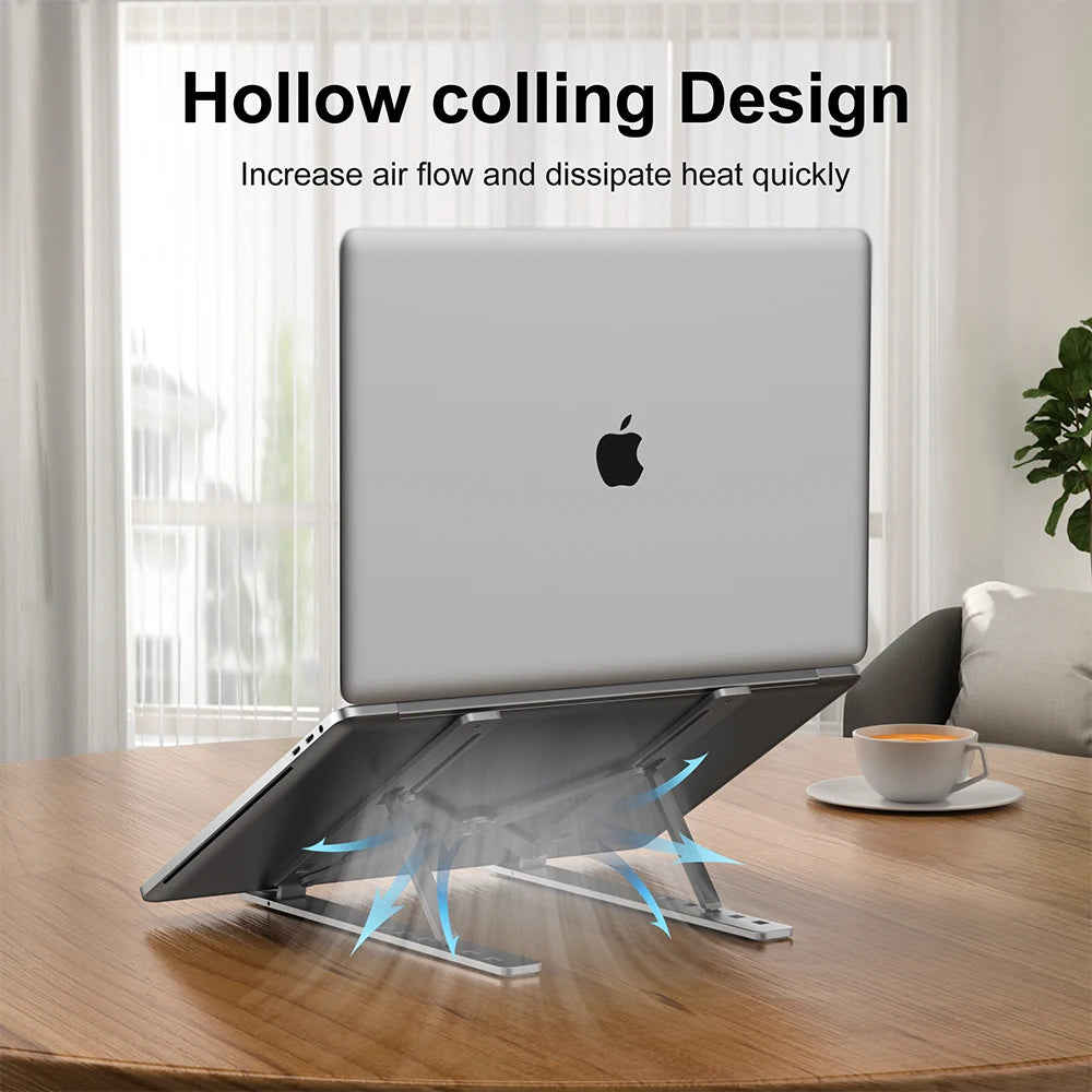 Ergonomic Foldable Laptop Riser
