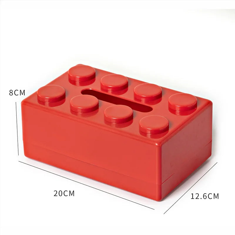 Block-Style Tissue Storage Box