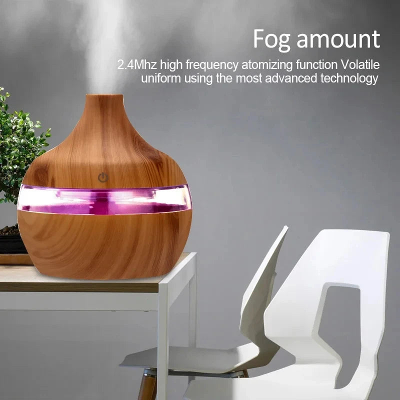 Wood Aroma Humidifier