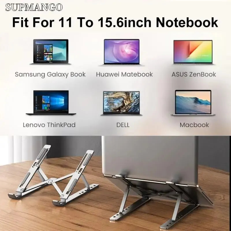 Ergonomic Foldable Laptop Riser