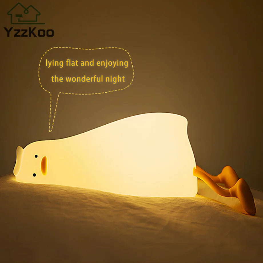 Silicone Squishy Duck Lamp
