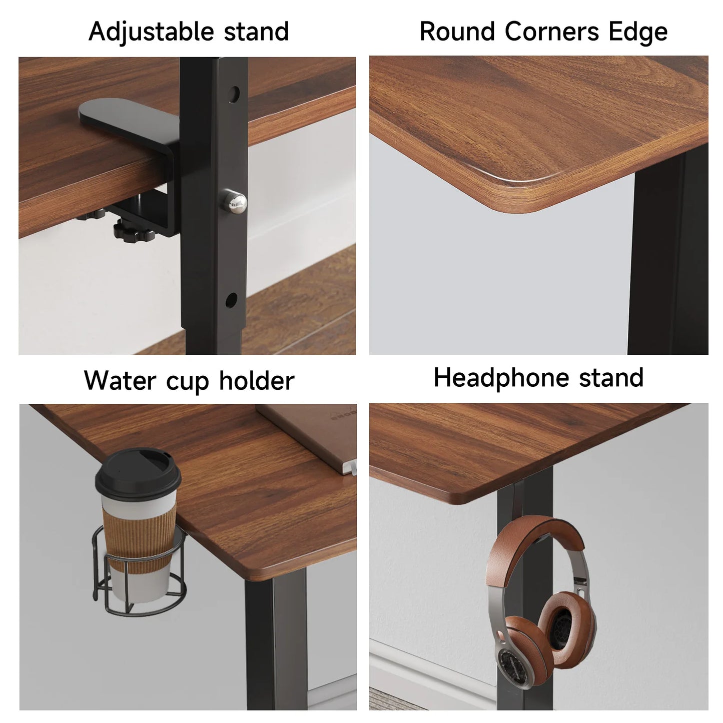 Electric Stand Up Desk with Memory Controller & Adjustable Height
