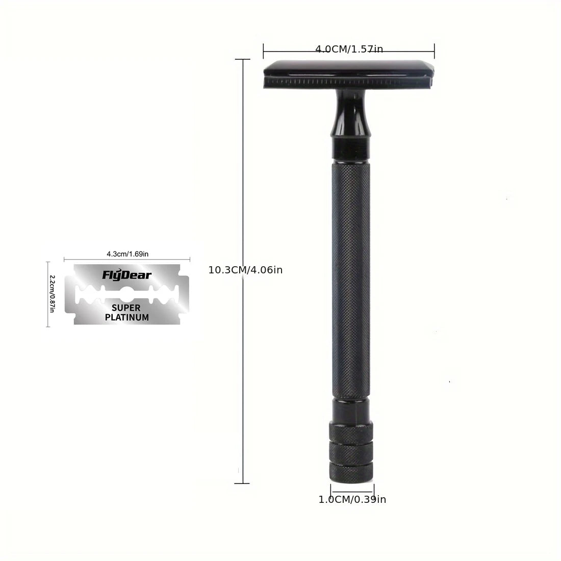 Safety razor for men