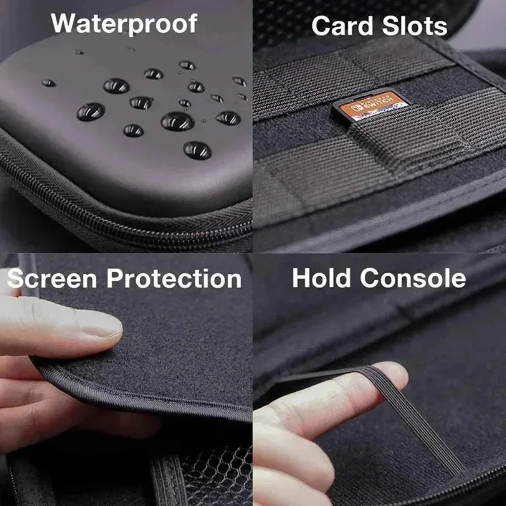 Carrying Case & Tempered Glass Screen Protector for Nintendo Switch 2