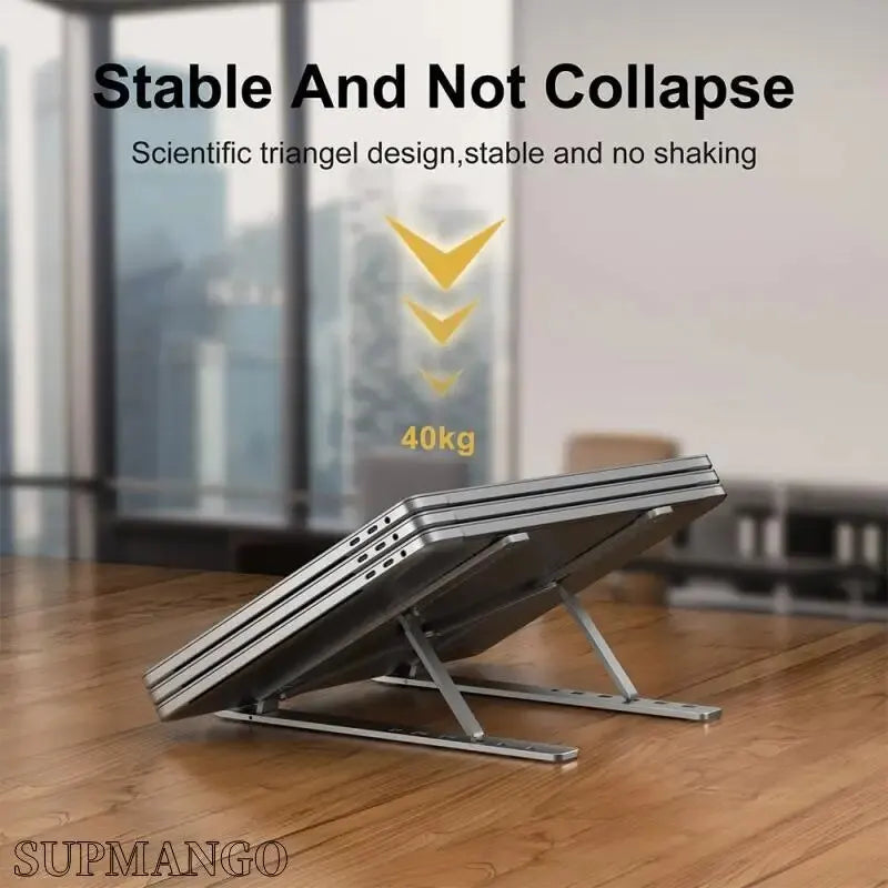 Ergonomic Foldable Laptop Riser