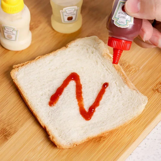 Mini Condiment Squeeze Bottles