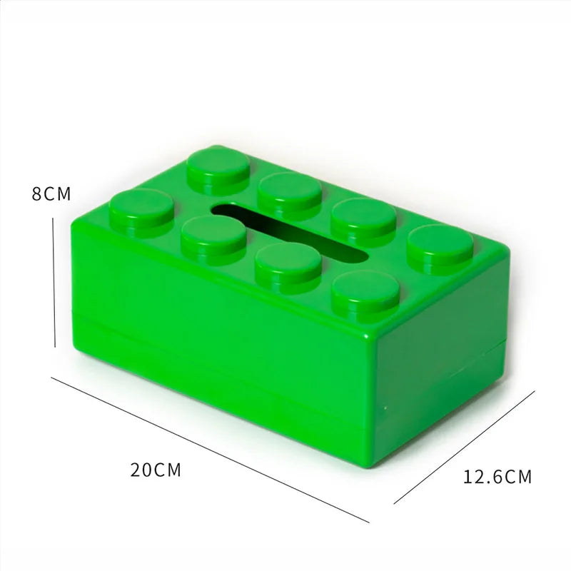 Block-Style Tissue Storage Box