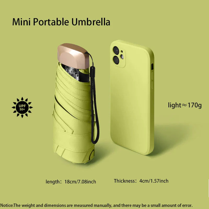 Ultra-Compact Portable Parasol