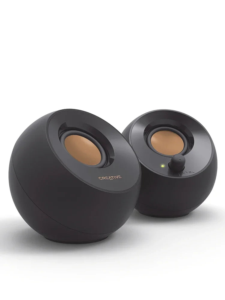 Creative Pebble Plus 2.0 Speaker 3d Surround Usb Wired Mini Speaker Notebook Accessory for Computer Desktop Pc Gamer Man Gifts