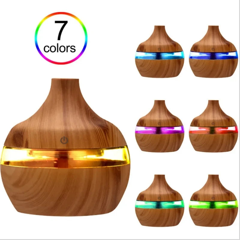 Wood Aroma Humidifier