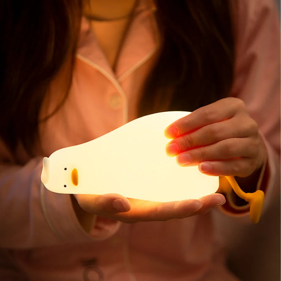 Silicone Squishy Duck Lamp