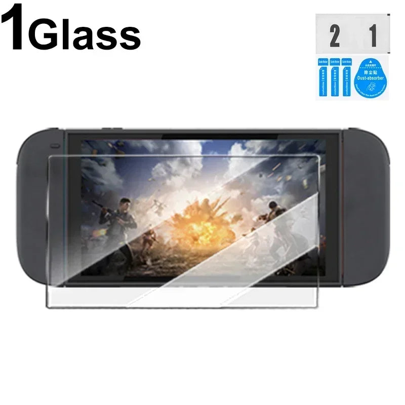 Carrying Case & Tempered Glass Screen Protector for Nintendo Switch 2