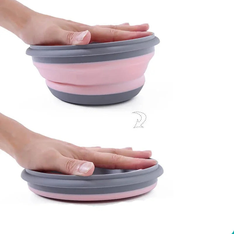Collapsible Silicone Bowl with Lid
