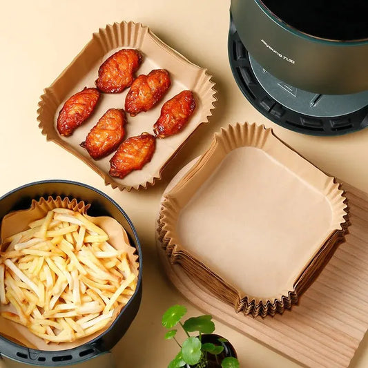 50pcs Air Fryer Parchment Paper Liners