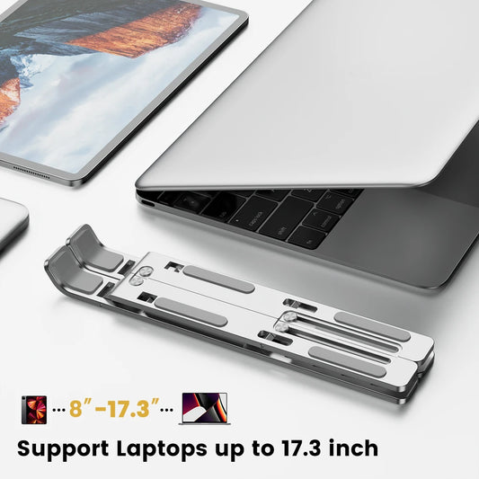 Ergonomic Foldable Laptop Riser