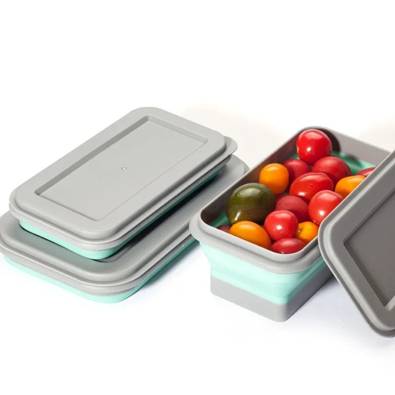 Collapsible Silicone Bowl with Lid