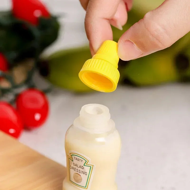 Mini Condiment Squeeze Bottles
