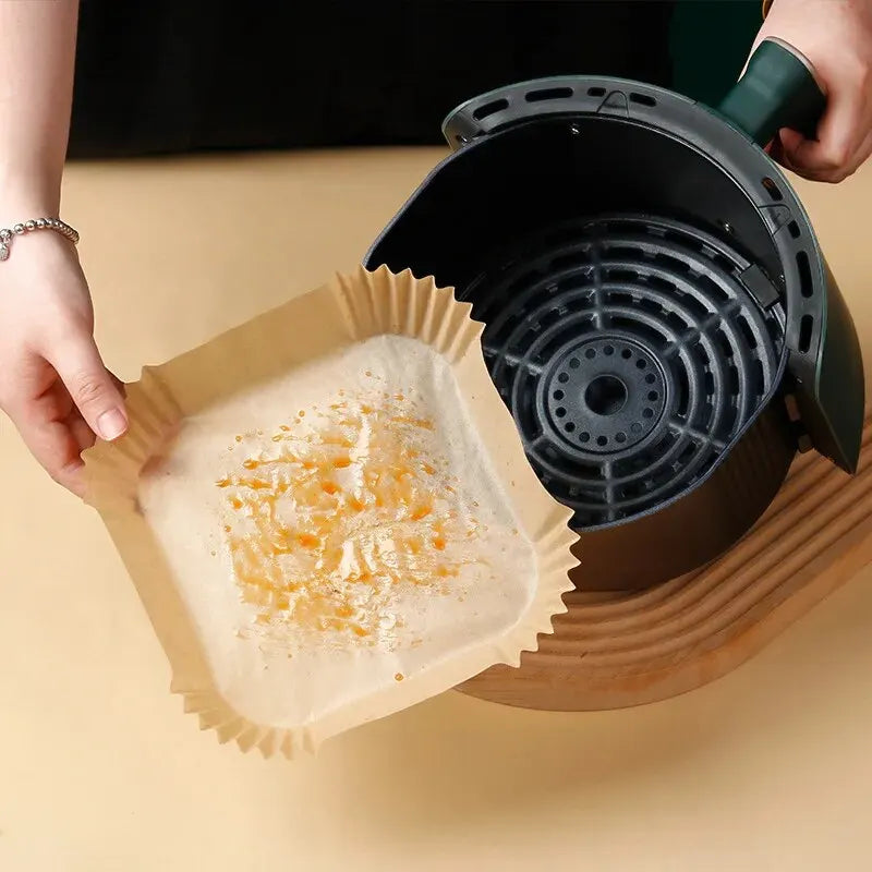 50pcs Air Fryer Parchment Paper Liners