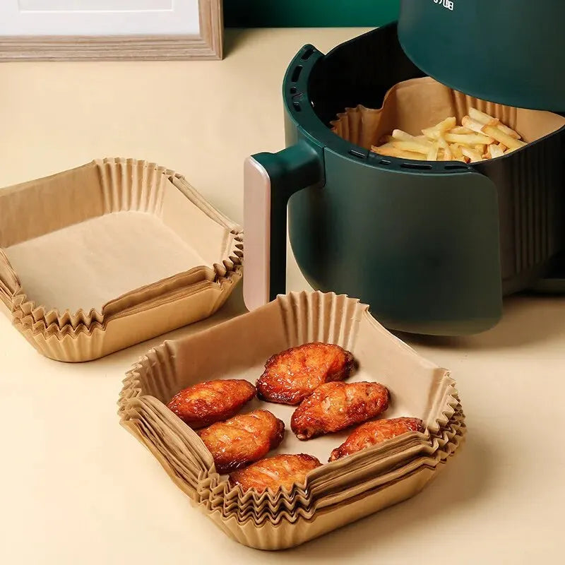 50pcs Air Fryer Parchment Paper Liners